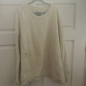 Drills “sand” terry oversized Sweatshirt